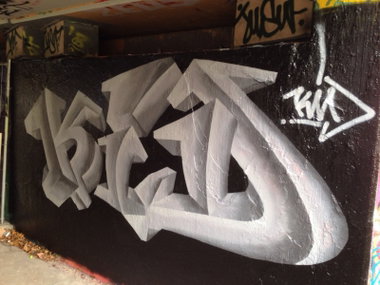 Graffiti Wall in Köln - Photo by bocat - kid, köln, cologne (2015)