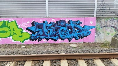Graffiti in Köln - Photo by bocat - KID, KÖLN, COLOGNE (2015)