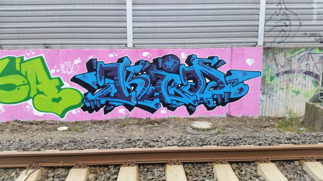 Graffiti in Köln - Photo by bocat - KID, KÖLN, COLOGNE (2015)