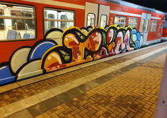 Graffiti Train in Köln - Photo by bocat - Foim (2019)