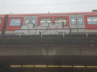 Graffiti Train in Köln - Photo by bocat - BFM (2019)