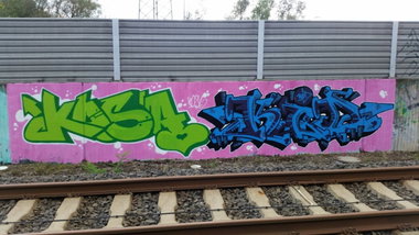 Graffiti in Deutschland - Photo by bocat - kosa, kid, köln (2014)