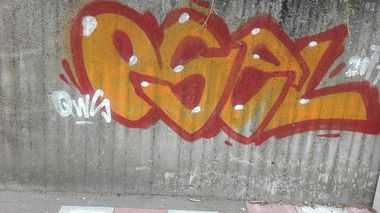 Graffiti Bombing in Köln - Photo by bocat - OSEL (2017)