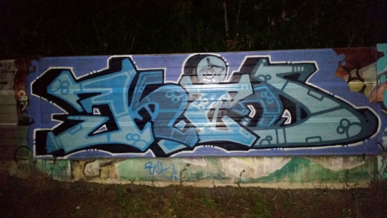 Graffiti in Leverkusen - Photo by bocat - KID, KÖLN, COLOGNE (2015)