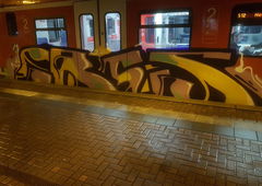 Graffiti Train in Köln - Photo by bocat - IBES (2018)