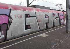 Graffiti Train in Köln - Photo by bocat - GFK (2018)