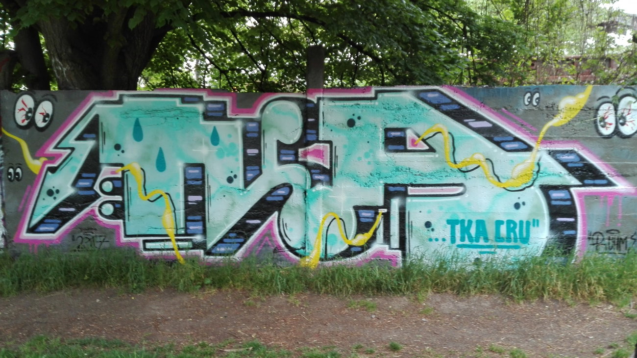 Graffiti Wall in Köln - Photo by bocat - TKA (2017)