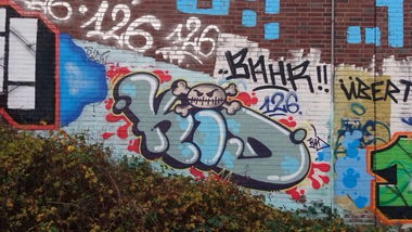 Graffiti Bombing in Köln - Photo by bocat - KID (2017)