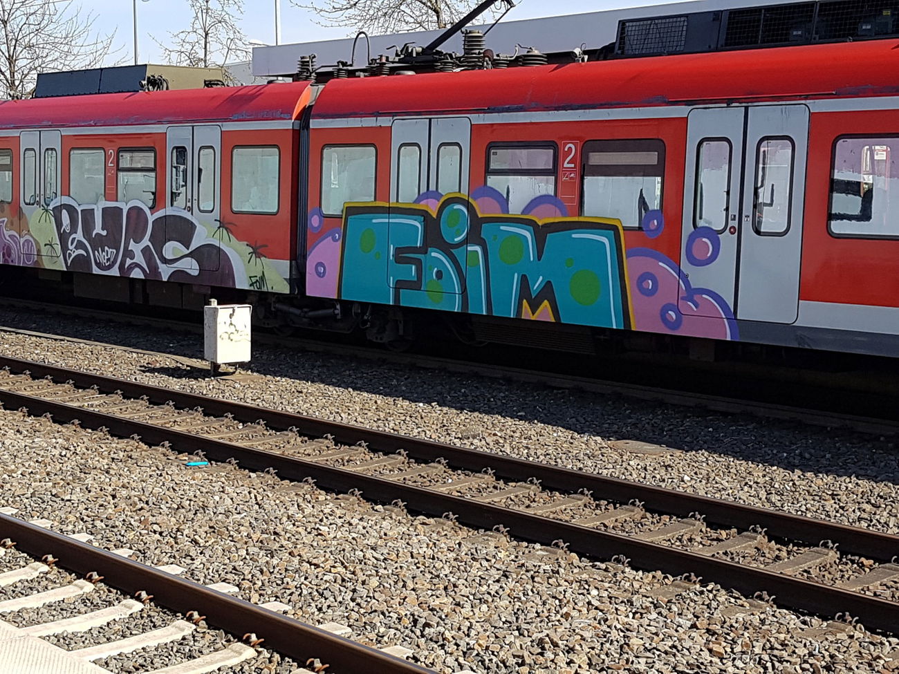 Graffiti Train in Köln - Photo by bocat - FOIM (2018)