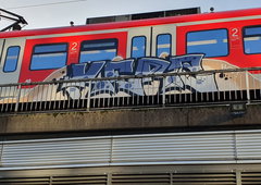 Graffiti Wall in Köln - Photo by bocat - KERZ (2019)