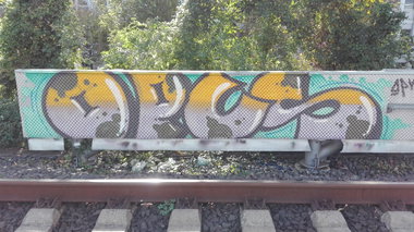 Graffiti Wall in Köln - Photo by bocat - Opus