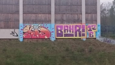 Graffiti Wall - Photo by bocat - Kid, Bahr (2017)