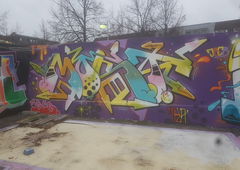 Graffiti Wall in Köln - Photo by bocat - MOST (2018)