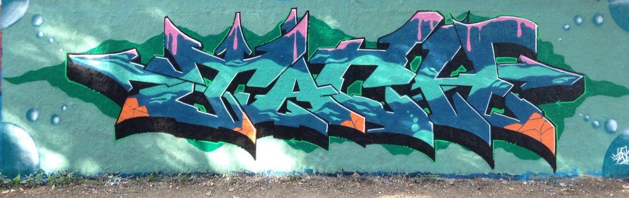 Graffiti Wall in Köln - Photo by bocat - tach (2015)
