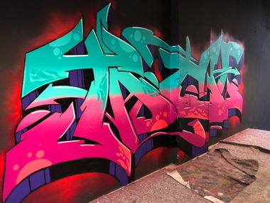 Graffiti Wall in Köln - Photo by bocat - TACH (2018)