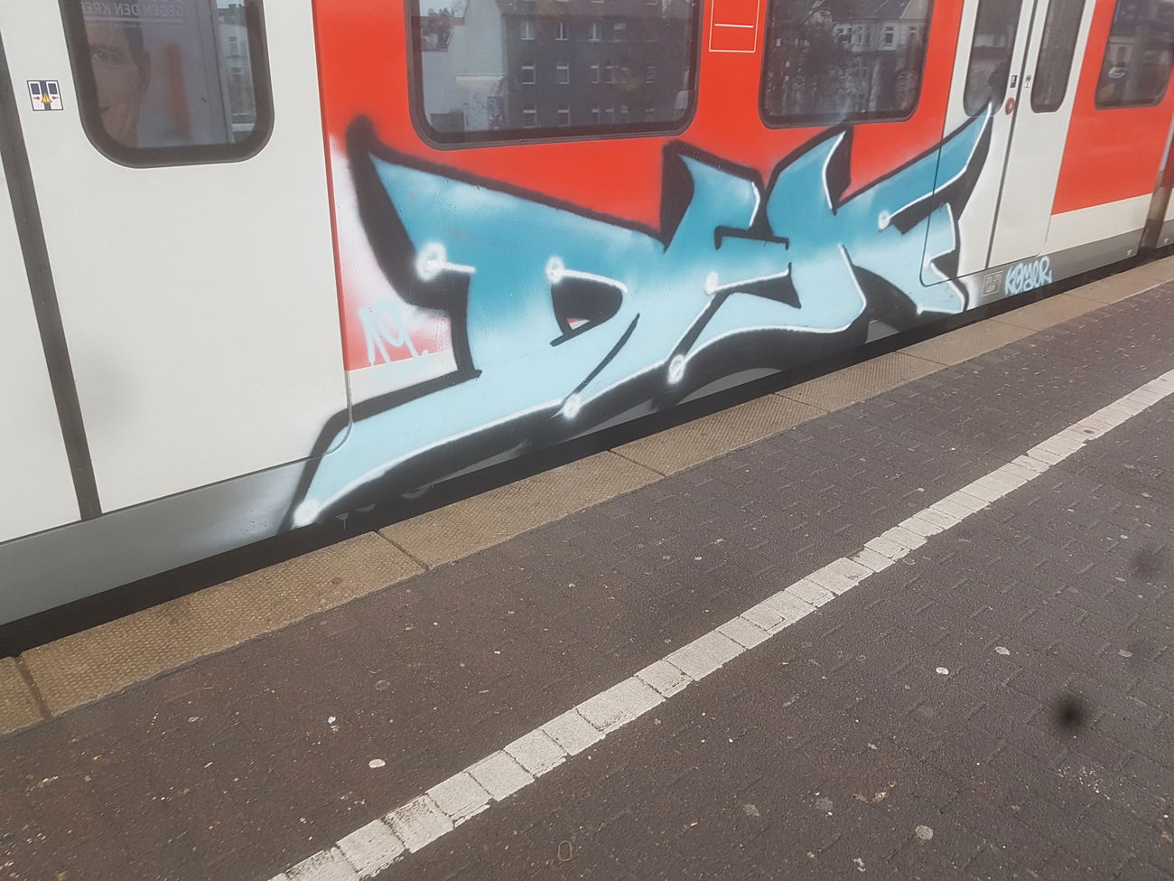 Graffiti Train in Köln - Photo by bocat - DHF (2019)