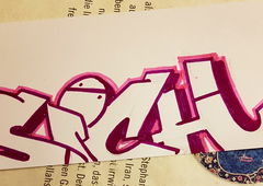 Graffiti Sketch in Köln - Photo by bocat - SICH (2018)