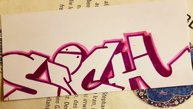 Graffiti Sketch in Köln - Photo by bocat - SICH (2018)