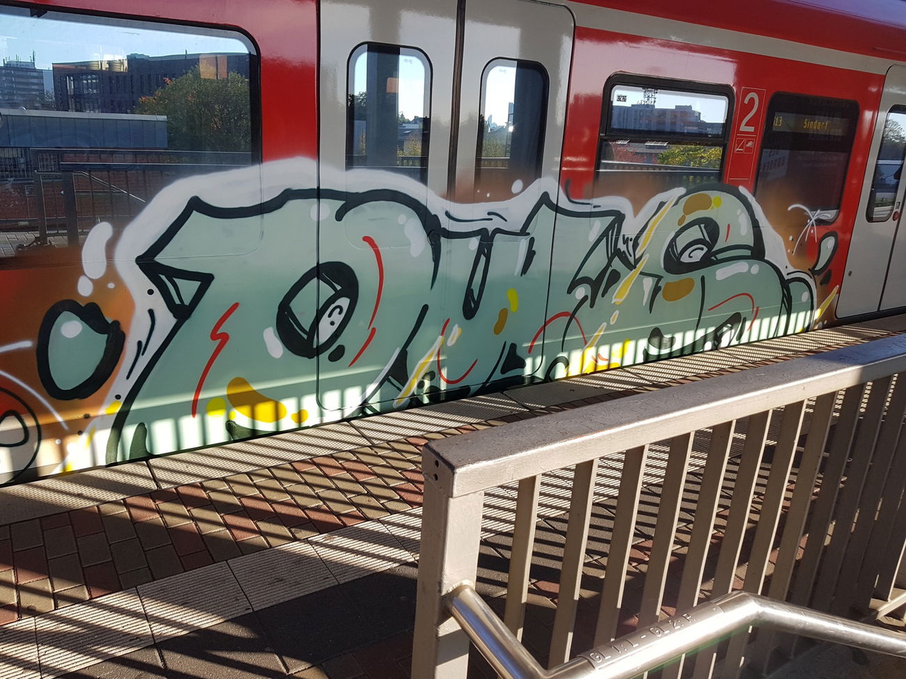 Graffiti Train in Köln - Photo by bocat - PULS (2018)