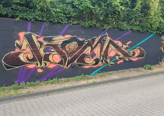 Graffiti Wall in Deutschland - Photo by bocat - KOMA (2018)