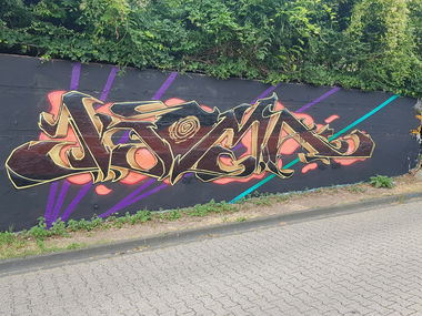 Graffiti Wall in Deutschland - Photo by bocat - KOMA (2018)