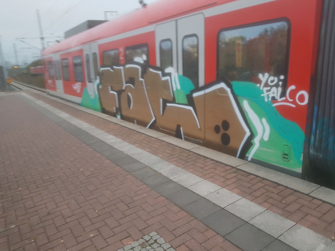 Graffiti Train in Köln - Photo by bocat - FAT (2018)