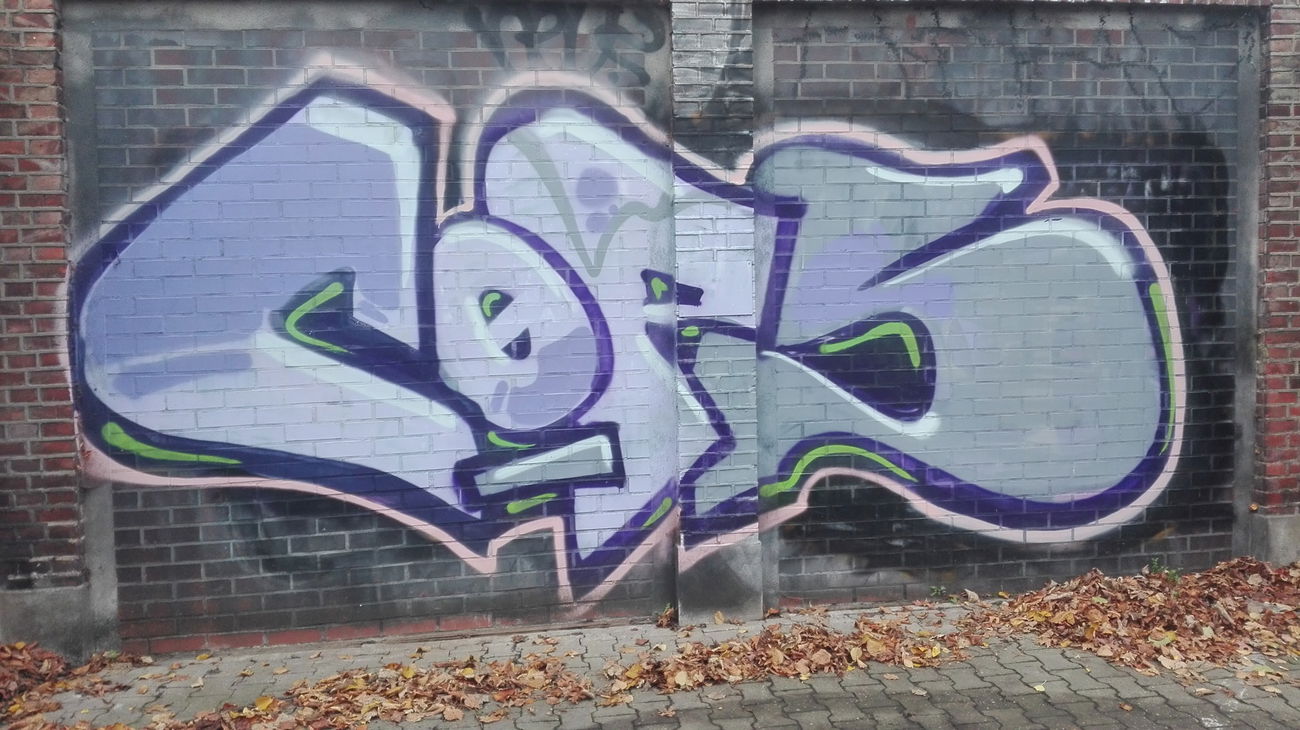 Graffiti Bombing in Düsseldorf - Photo by bocat - COPS (2017)