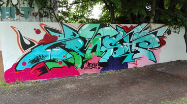 Graffiti Wall in Köln - Photo by bocat - Posh (2017)