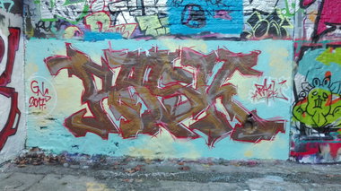 Graffiti Wall in Köln - Photo by bocat - RASK (2017)