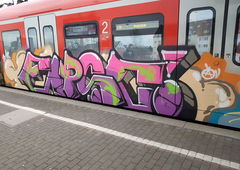 Graffiti Train in Köln - Photo by bocat - EPSC (2018)