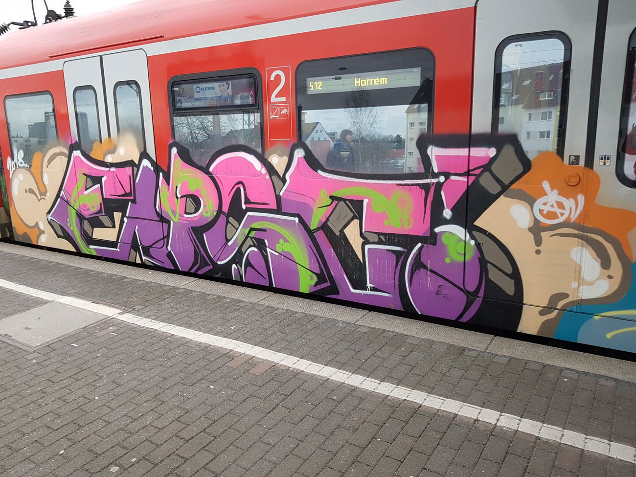 Graffiti Train in Köln - Photo by bocat - EPSC (2018)