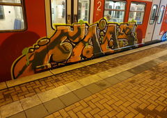 Graffiti Train in Köln - Photo by bocat - FAOS (2019)