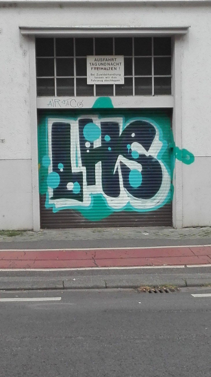 Graffiti Train in Köln - Photo by bocat - Ash (2017)