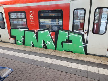 Graffiti Train in Köln - Photo by bocat - TMA (2019)