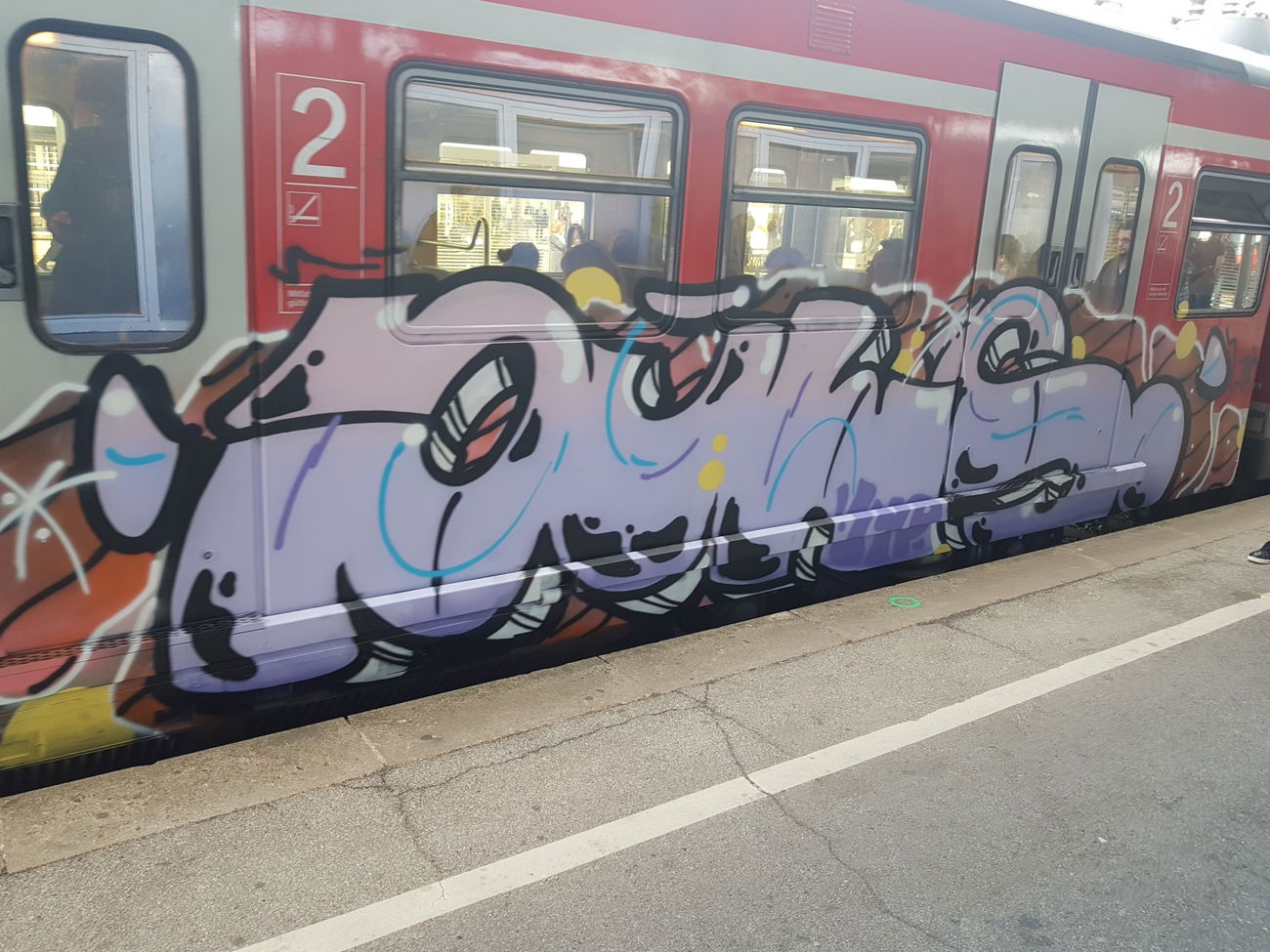 Graffiti Train in Köln - Photo by bocat - PULS (2018)