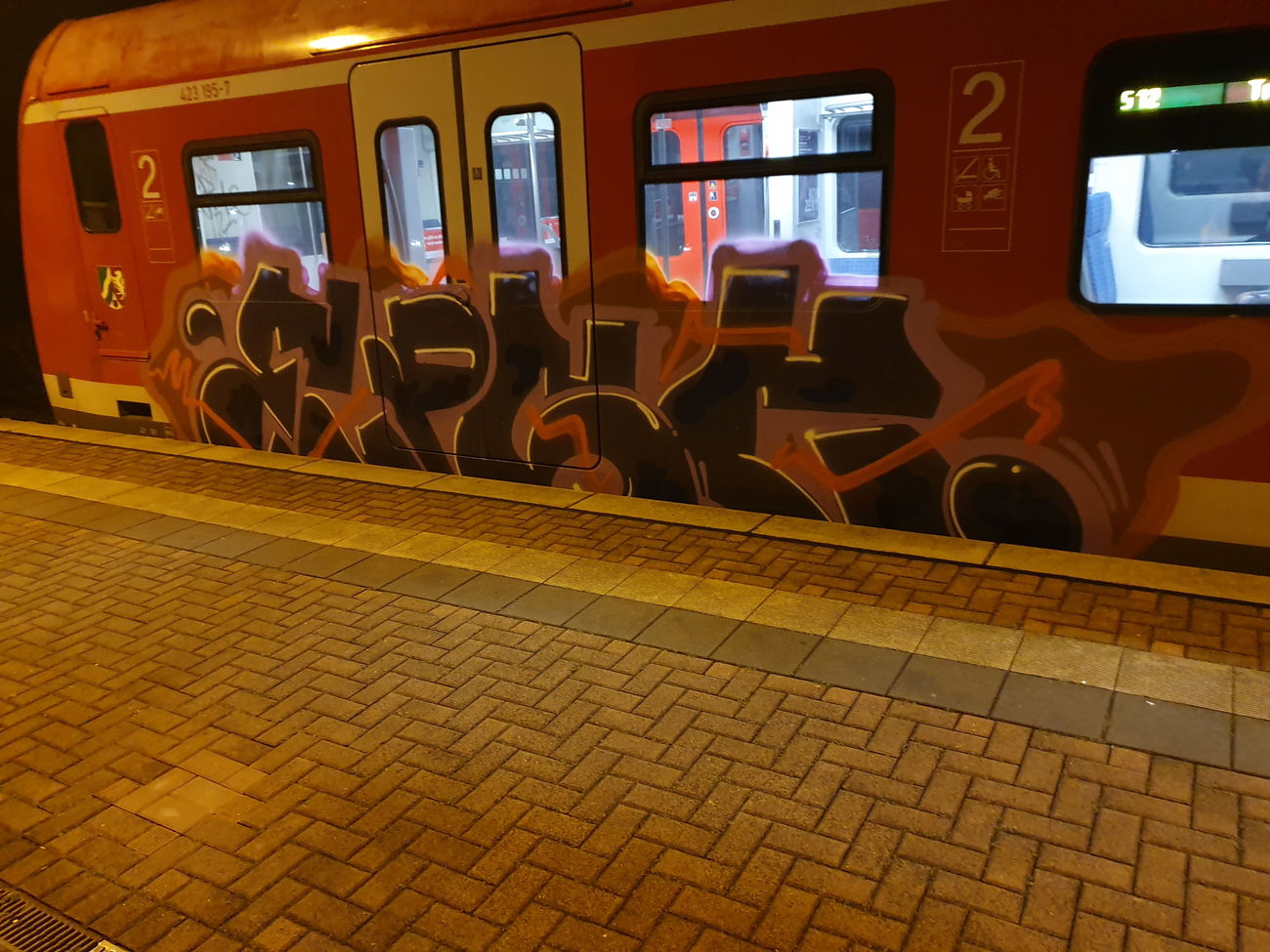 Graffiti Train in Köln - Photo by bocat - EPSC (2019)