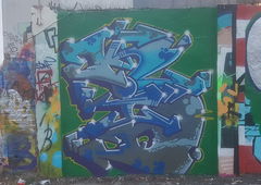 Graffiti Wall in Köln - Photo by bocat - KID (2018)