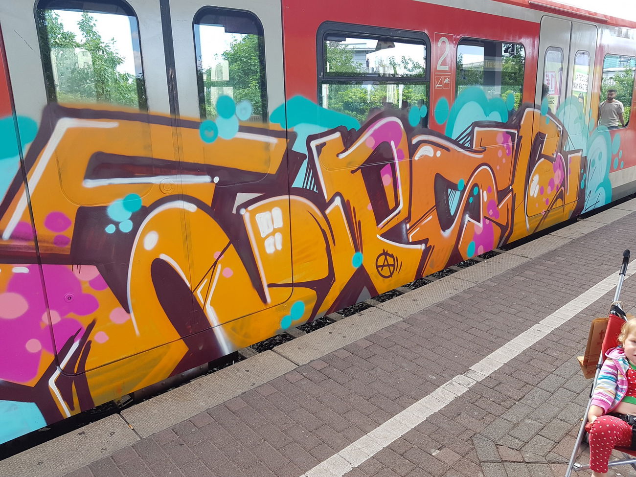 Graffiti Train in Köln - Photo by bocat - EPSC (2018)