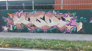 Graffiti Wall in Deutschland - Photo by bocat - Kosa (2017)