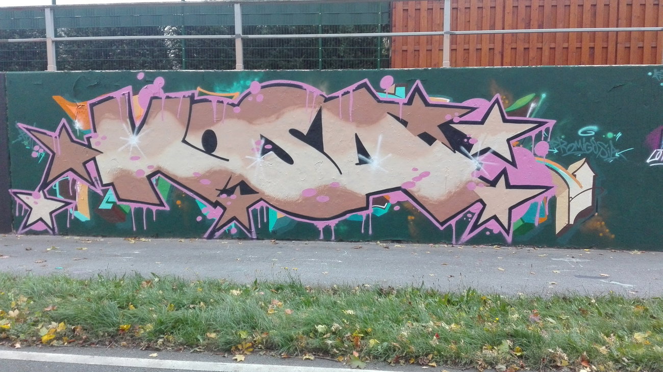 Graffiti Wall in Deutschland - Photo by bocat - Kosa (2017)