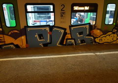 Graffiti Train - Photo by bocat - PLB (2018)