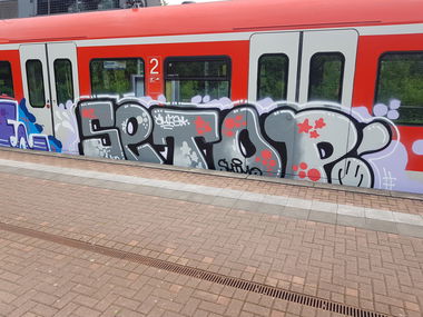 Graffiti Train in Köln - Photo by bocat - SETOP (2018)
