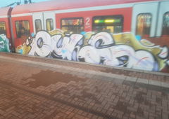 Graffiti Train in Köln - Photo by bocat - PULS (2018)