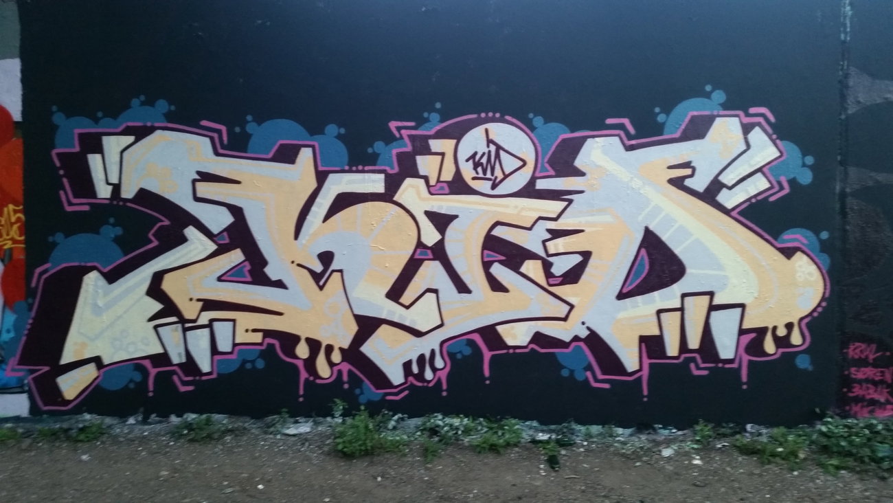 Graffiti in Köln - Photo by bocat - kid, köln, cologne (2015)