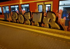 Graffiti Train in Köln - Photo by bocat - POSTR (2018)