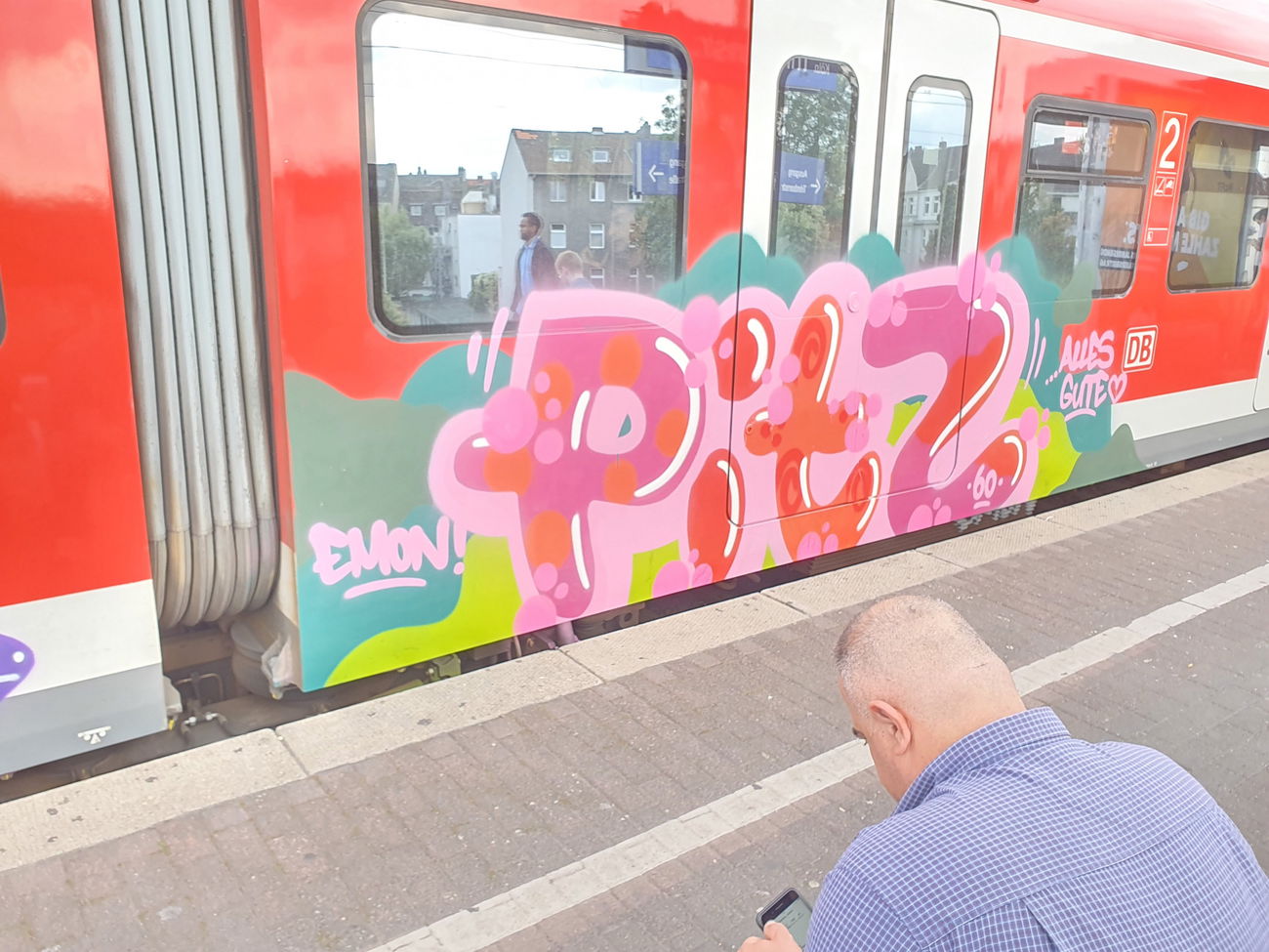 Graffiti Train in Köln - Photo by bocat - PITZ (2019)