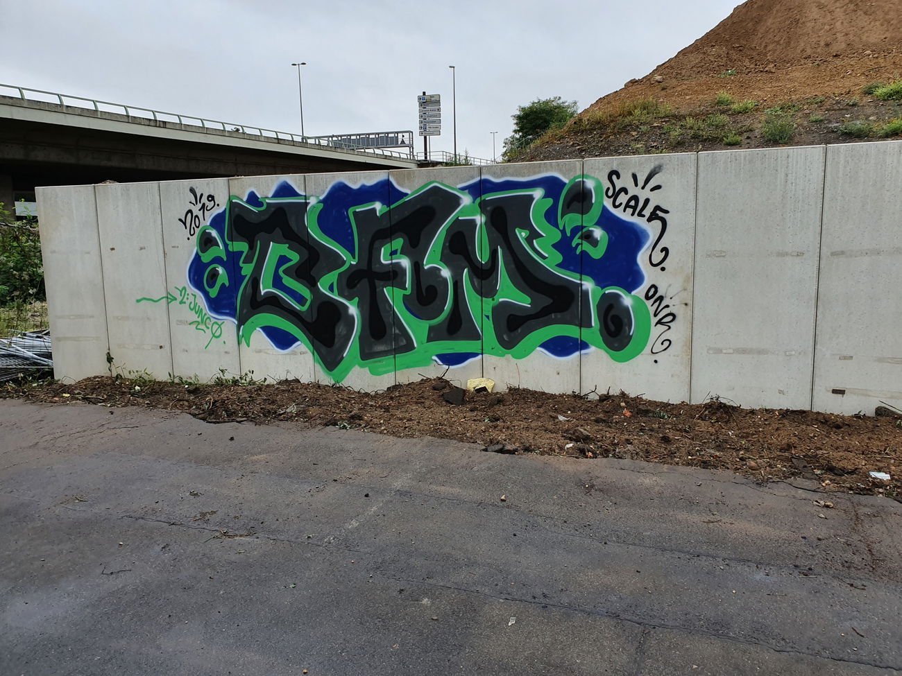 Graffiti Wall in Köln - Photo by bocat - BFM (2019)