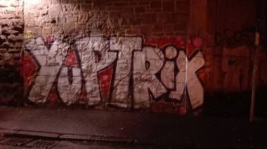 Graffiti Bombing in Köln - Photo by bocat - YUP, /, TRIX