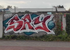 Graffiti Bombing in Köln - Photo by bocat - SRY (2017)