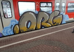 Graffiti Train in Köln - Photo by bocat - ORG (2018)